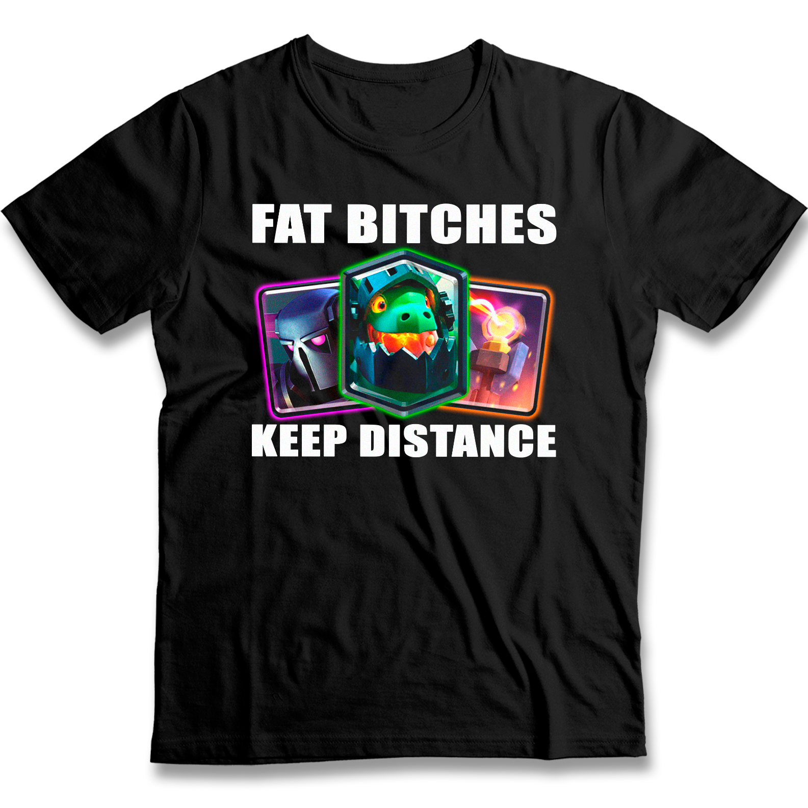 Fat Bitches Keep Distance