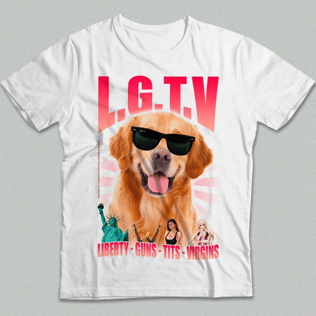 Nome do produto: Camiseta - L.G.T.V