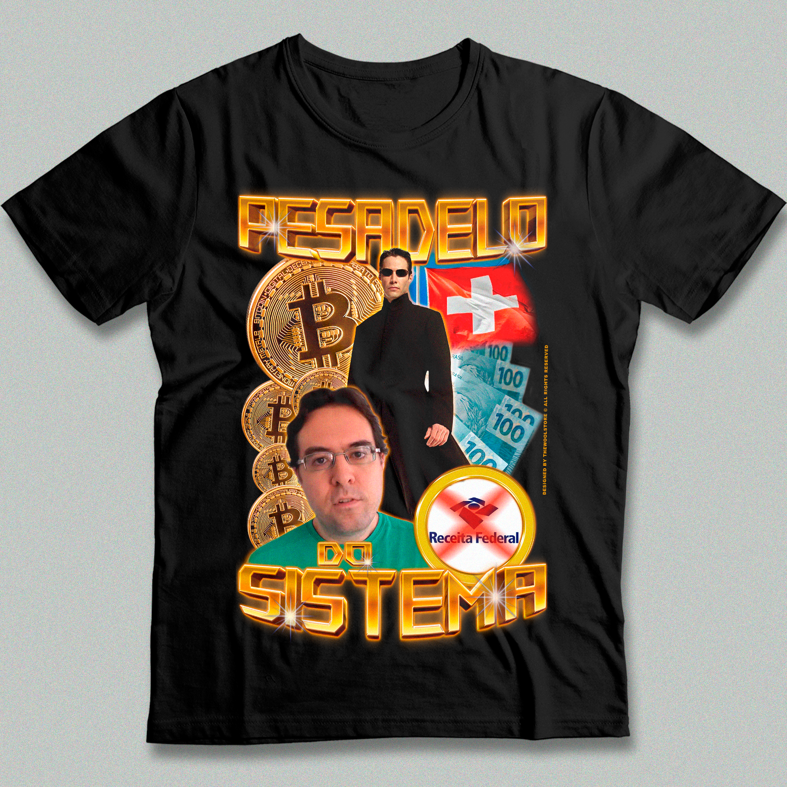 Camiseta - Pesadelo do Sistema