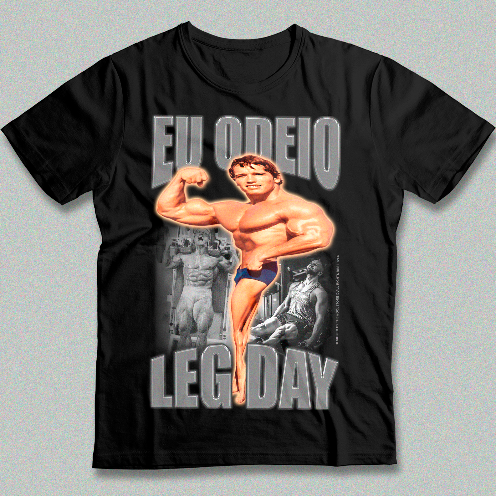 Camiseta - Odeio Leg Day