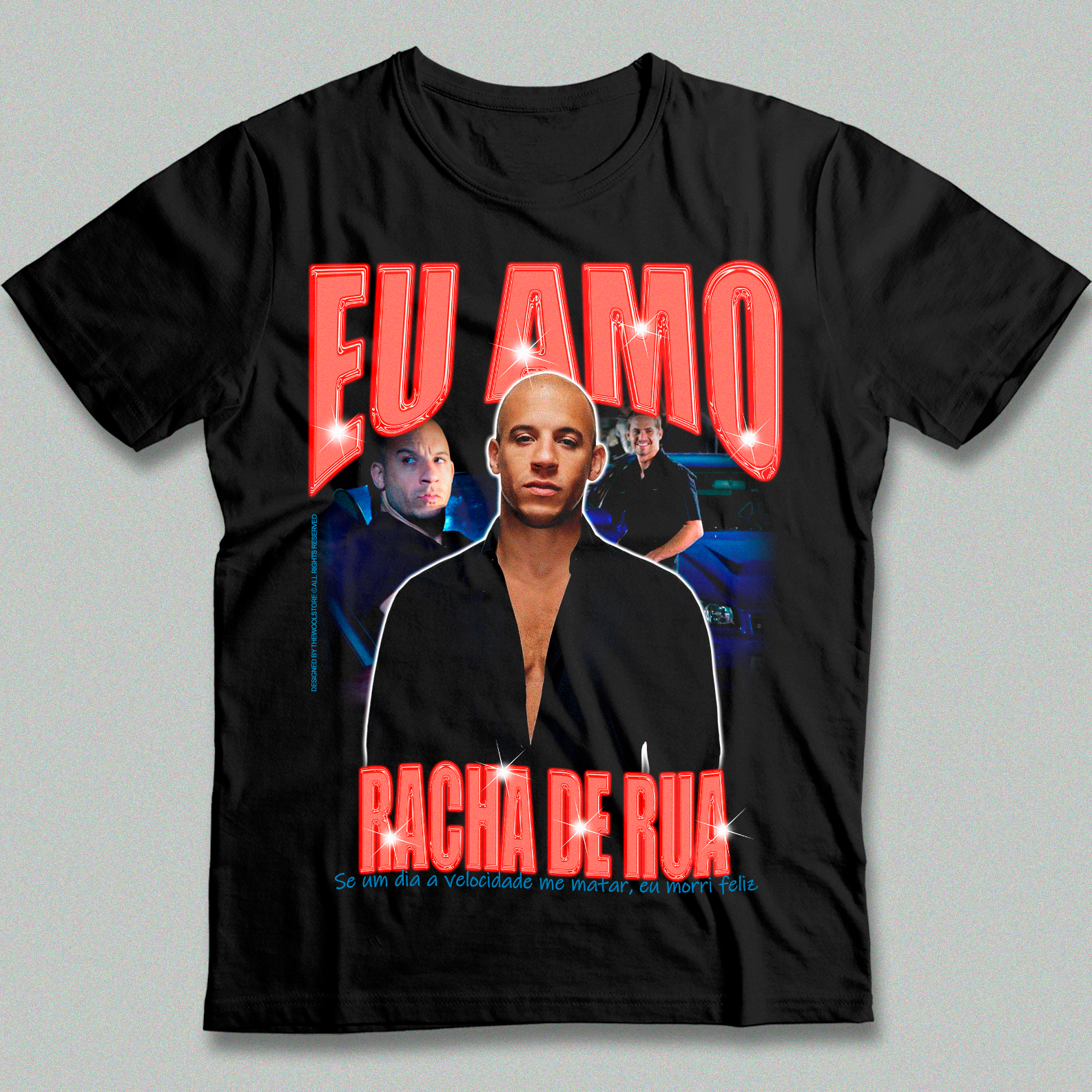 Camiseta - Racha de Rua