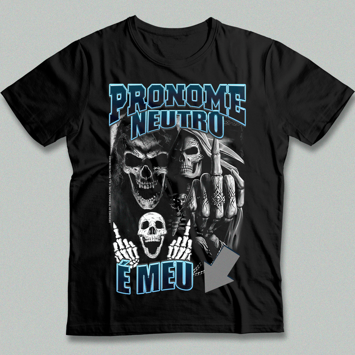 Nome do produto: Camiseta - Pronome Neutro