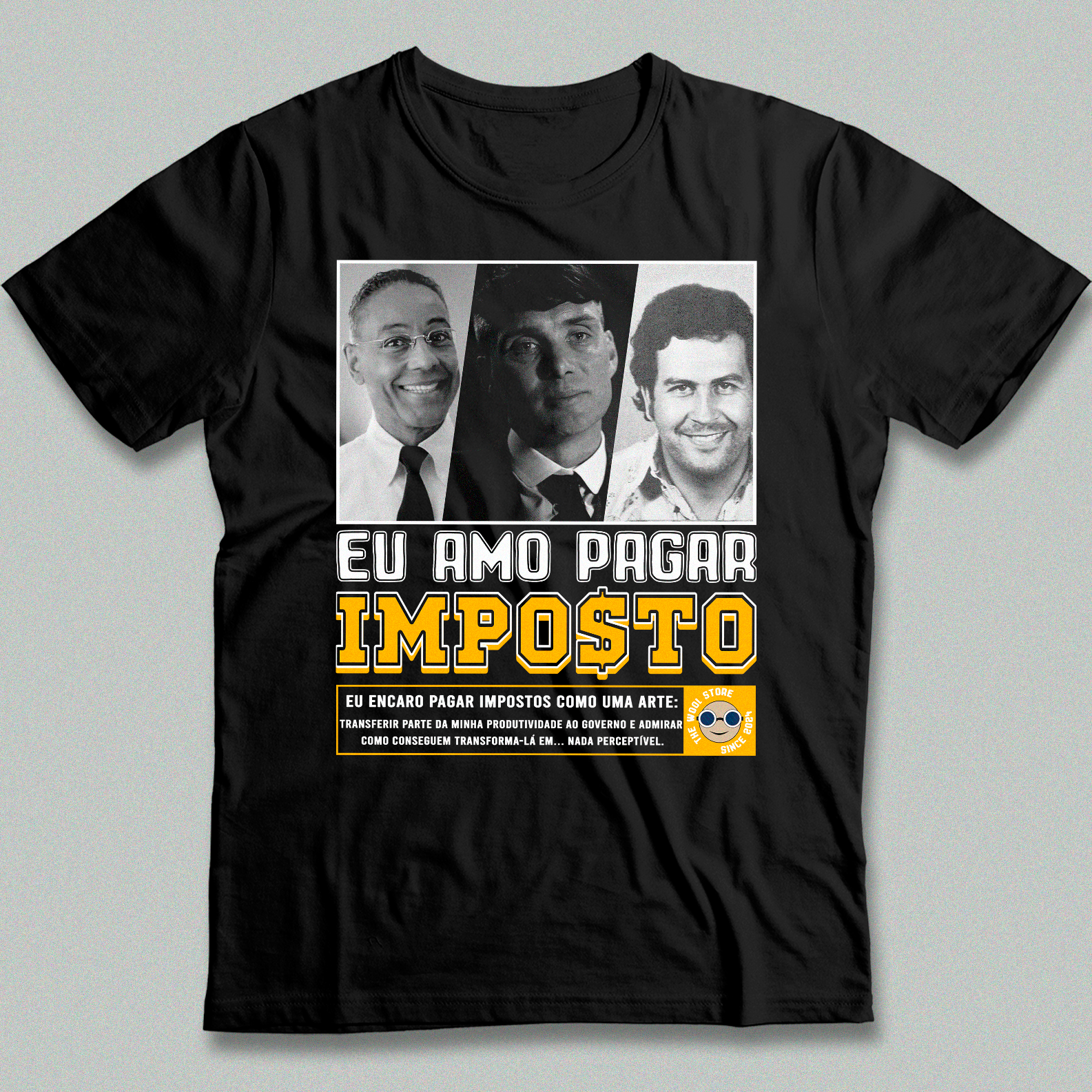 Camiseta - Amo Pagar Imposto