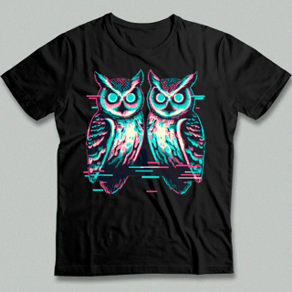 Nome do produto Camiseta - Owl Eyes