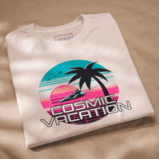 Nome do produto Camiseta - Cosmic Vacation