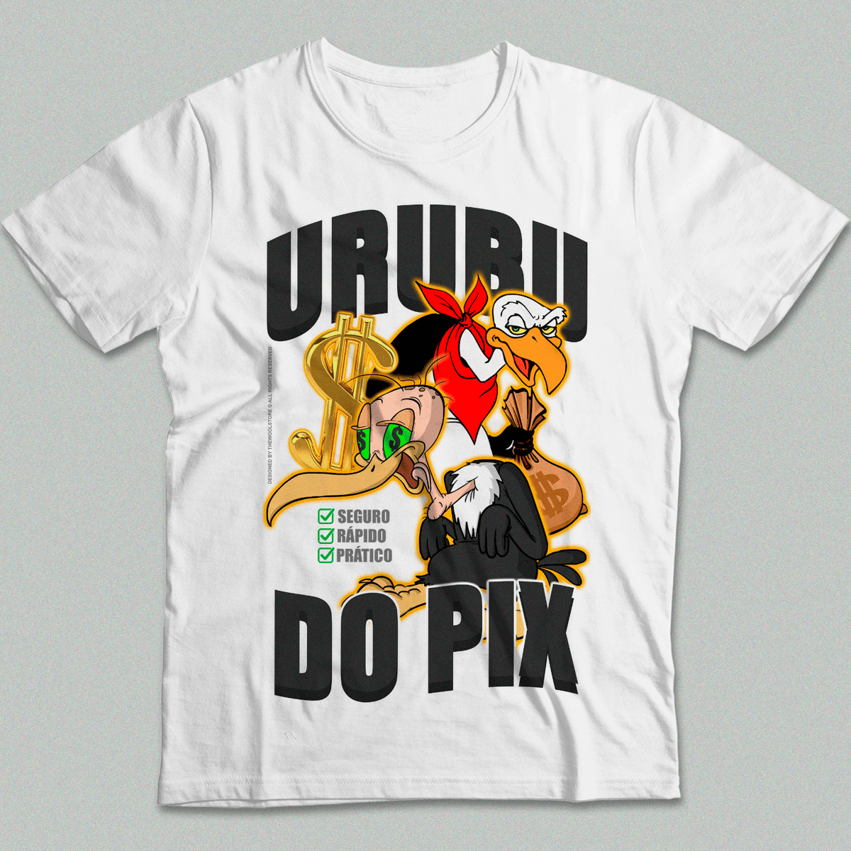 Nome do produto: Camiseta - Urubu do Pix
