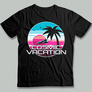 Camiseta - Cosmic Vacation