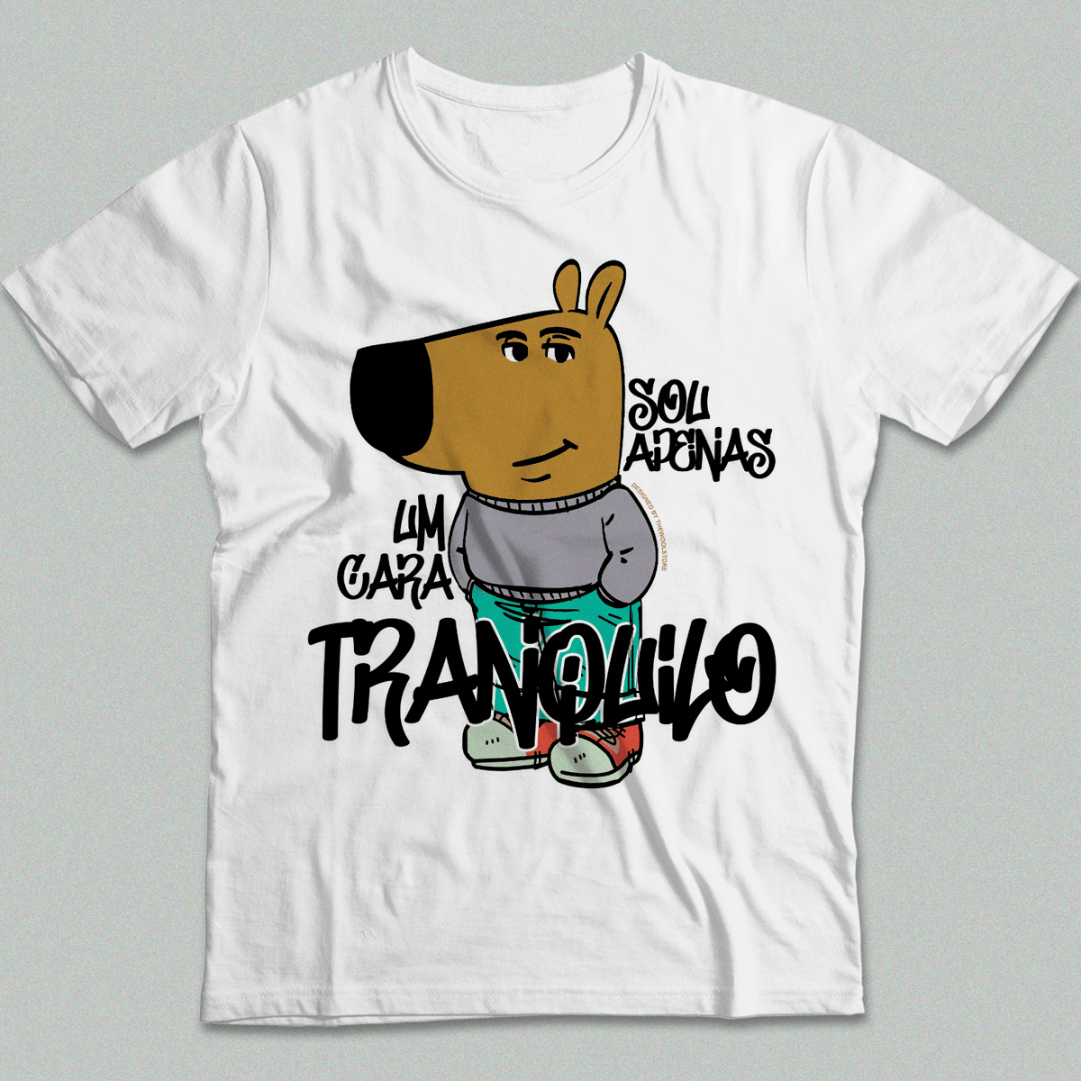 Nome do produto: Camiseta - Um Cara Tranquilo