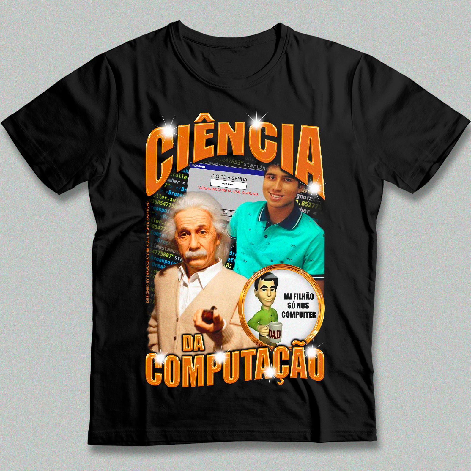 Camiseta - Ciencia da Computaçao