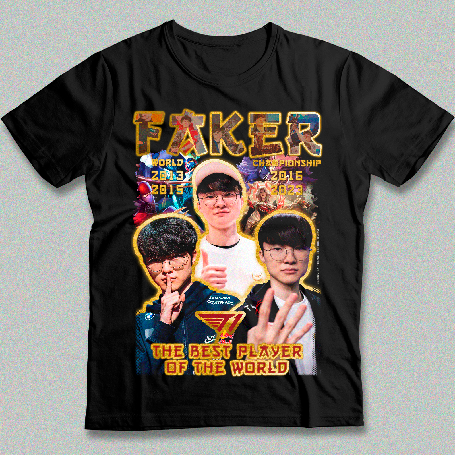 Camiseta - Faker