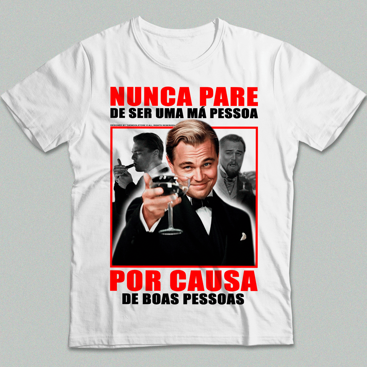 Nome do produto: Camiseta - Nunca Pare