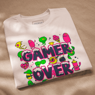 Nome do produto Camiseta - Gamer Over