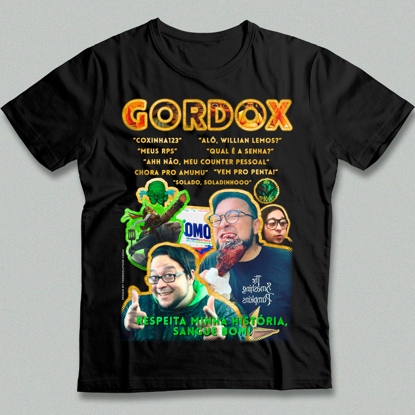 Camiseta - Gordox