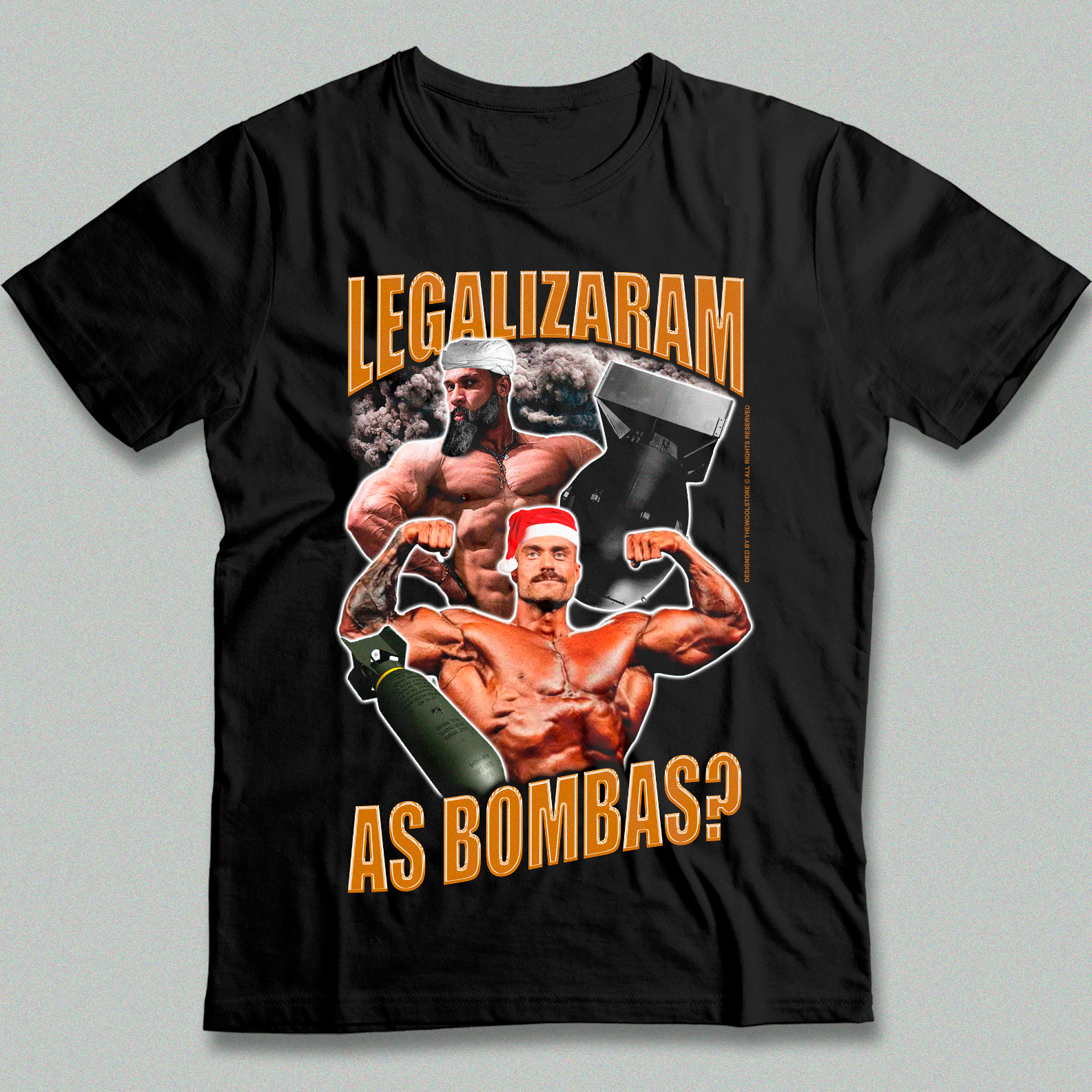 Camiseta - Legalizaram as Bombas