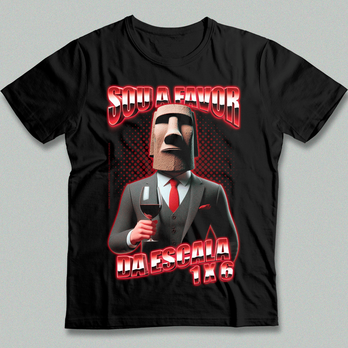 Nome do produto: Camiseta - Escala 1x6