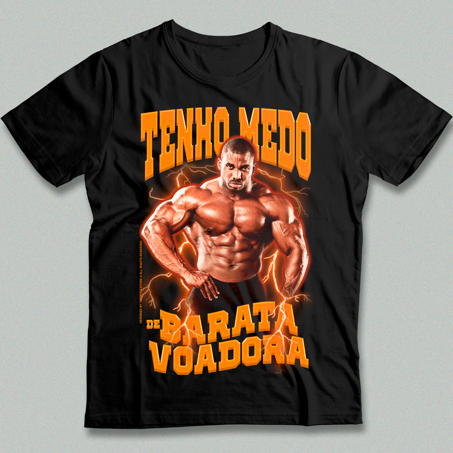 Camiseta - Tenho Medo