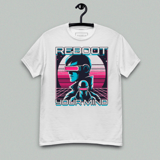 Nome do produto Camiseta - Reboot Your Mind