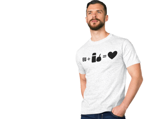 Nome do produto Camiseta EU + MATE