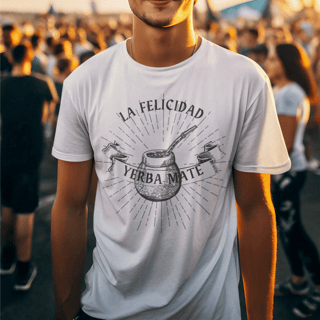 Nome do produto Camiseta LA FELICIDAD