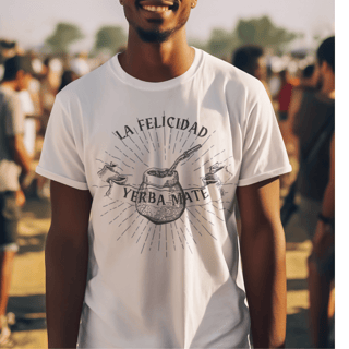 Nome do produto Camiseta LA FELICIDAD