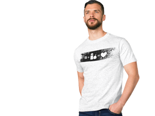 Nome do produto Camiseta EU + MATE - EFEITO PINCEL