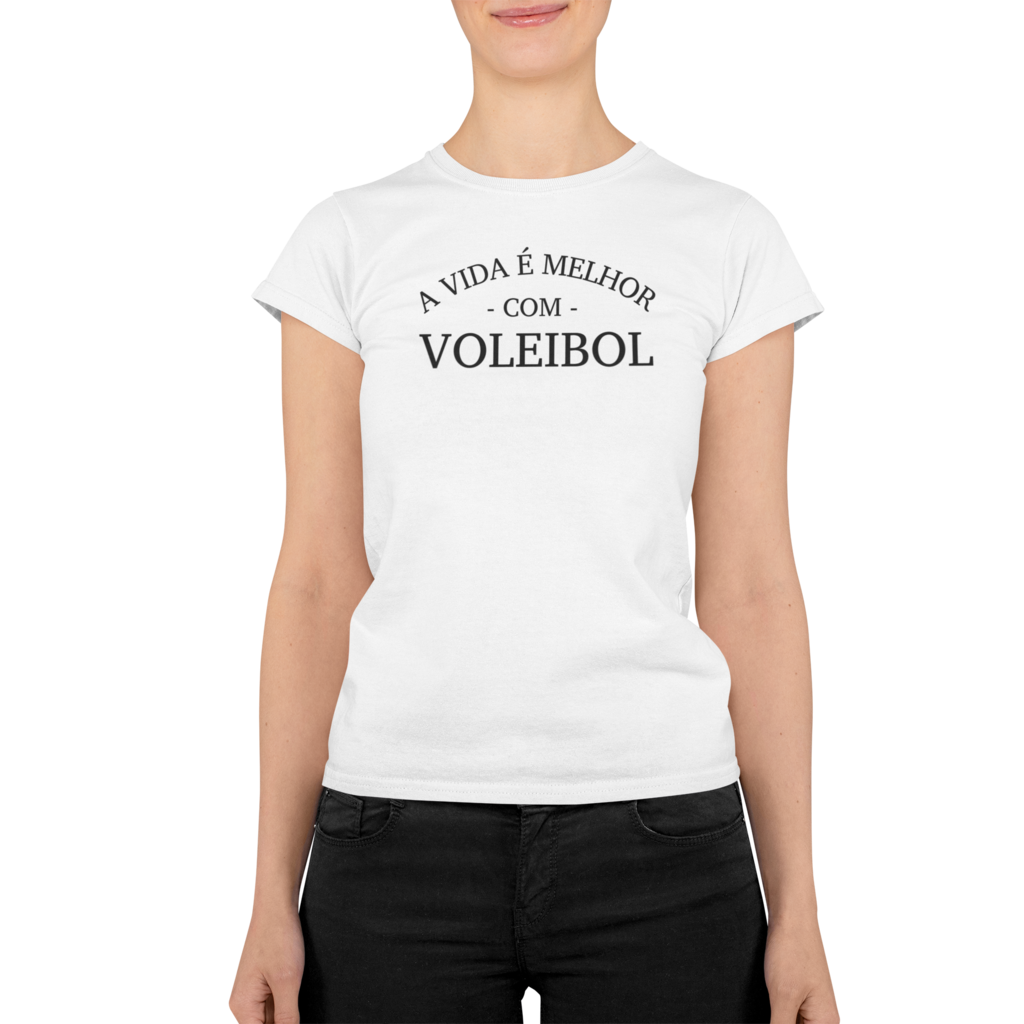 Nome do produto: Baby Long A vida é melhor com Voleibol
