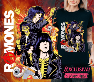 Nome do produto Sr. Monstrinho - Ramones - Especial Bandas