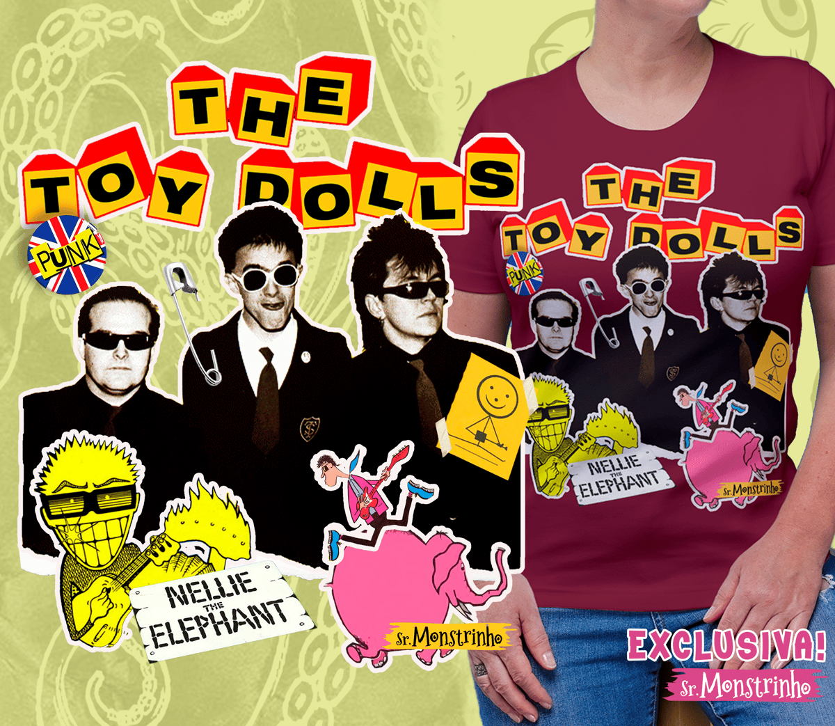 Nome do produto: Sr. Monstrinho - The Toy Dolls - Especial Bandas