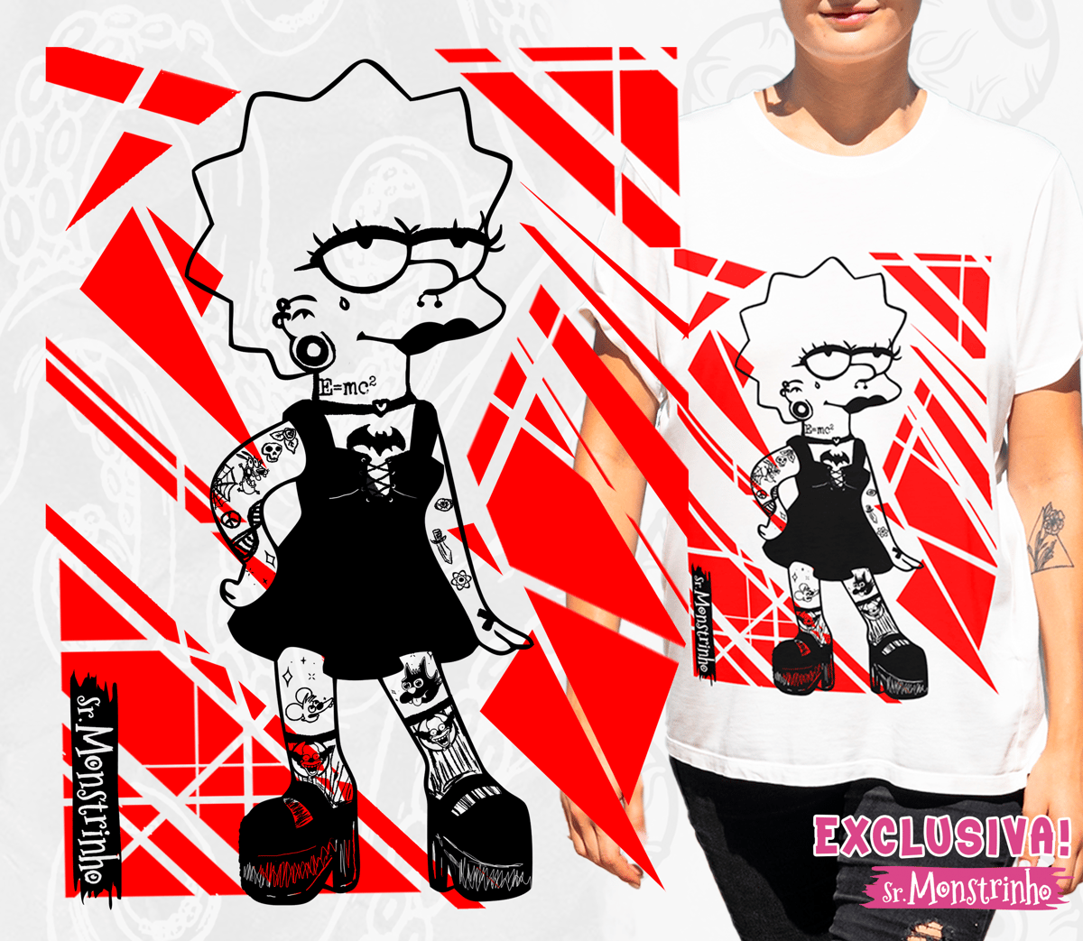 Nome do produto: Lisa - Sr. Monstrinho