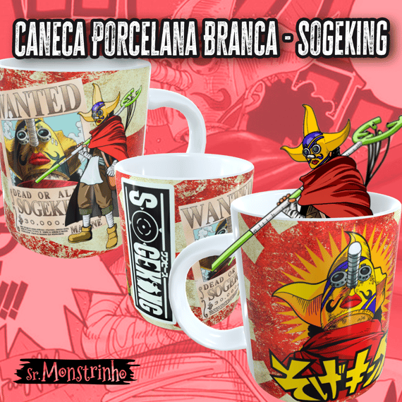 Caneca Sogeking - Sr. Monstrinho
