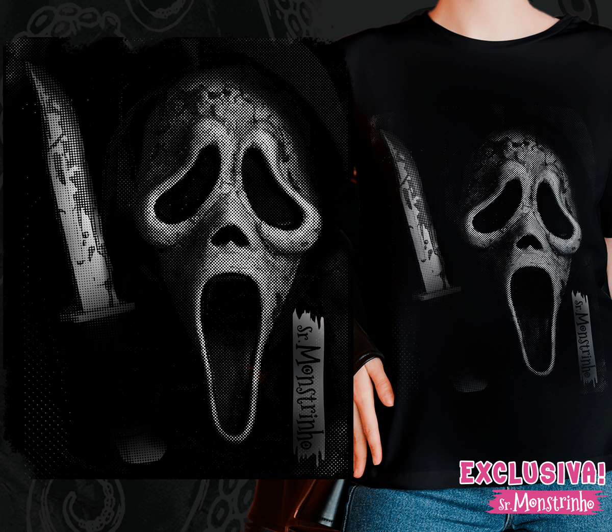 Nome do produto: Sr. Monstrinho - Scream