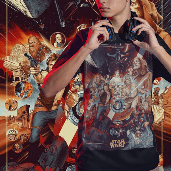 Camiseta Star Wars - Trilogia Clássica 1