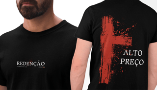 Nome do produto CAMISETA REDENÇÃO FRENTE/COSTAS