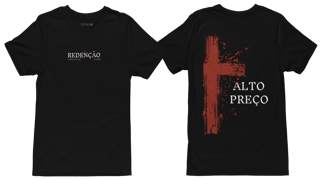 Nome do produto CAMISETA REDENÇÃO FRENTE/COSTAS