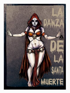 Nome do produto La danza de la Santa Muerte 