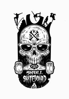 Nome do produto SK8 - Skull 