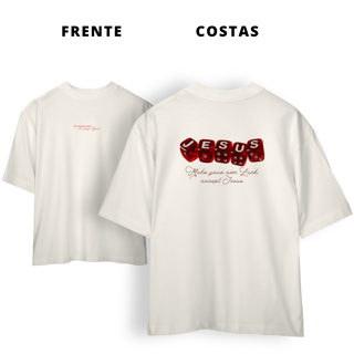 0065OS - Camiseta Oversized Luck