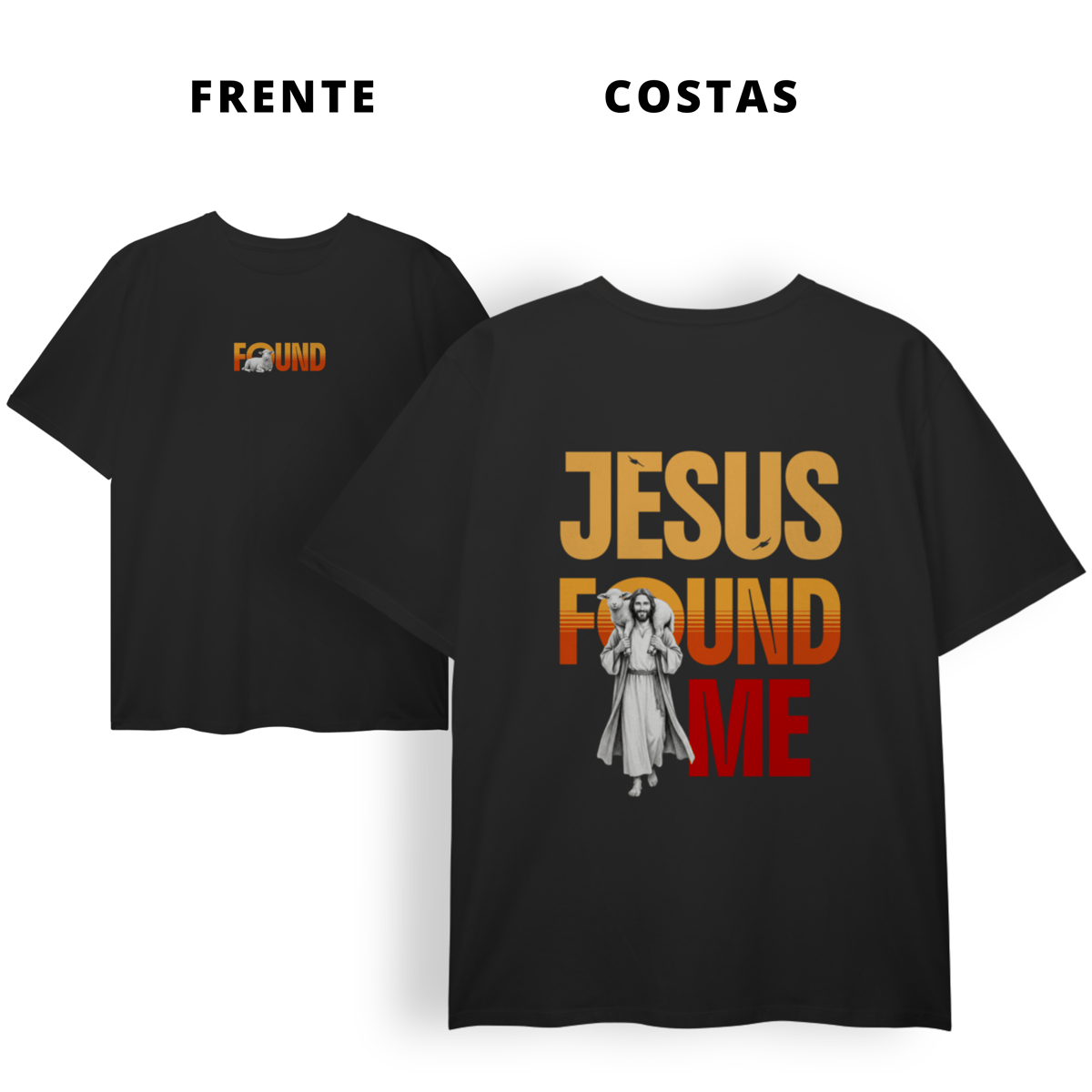 Nome do produto: 0012PS - Camiseta Plus Size Found