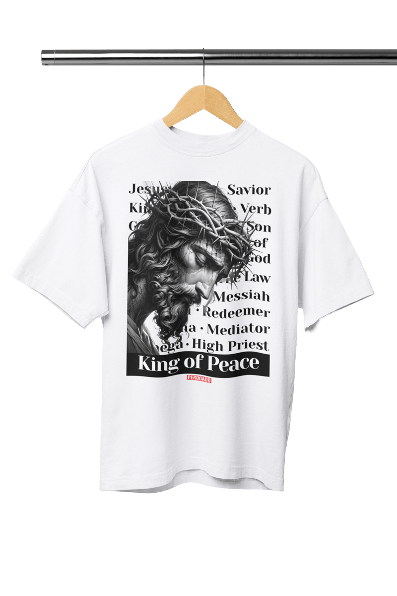 Nome do produto: 0002OS - Camiseta Oversized King of Peace