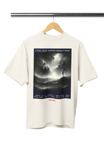 Nome do produto 0007OS - Camiseta Oversized Horas de Escuridão