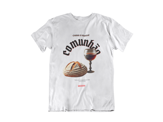 0009PS - Camiseta PlusSize Comunhão
