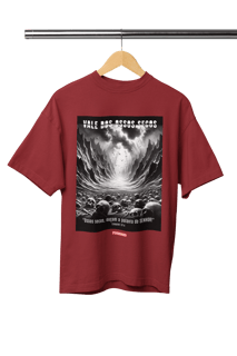 Nome do produto 0005OS - Camiseta Oversized Ossos Secos