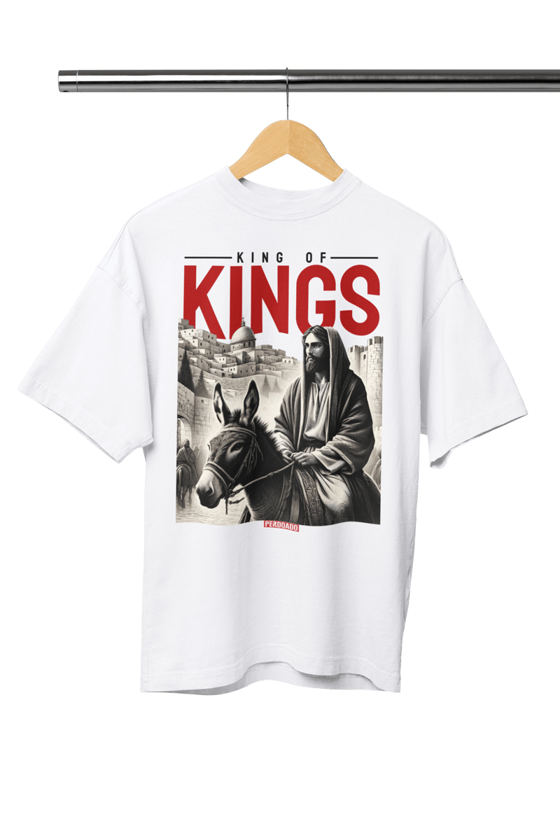 Nome do produto: 0001OS - Camiseta Oversized King of Kings
