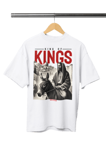 Nome do produto 0001OS - Camiseta Oversized King of Kings