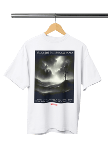 Nome do produto 0007OS - Camiseta Oversized Horas de Escuridão