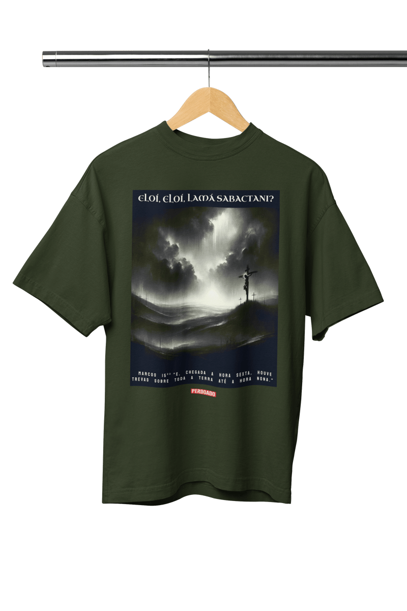 Nome do produto: 0007OS - Camiseta Oversized Horas de Escuridão