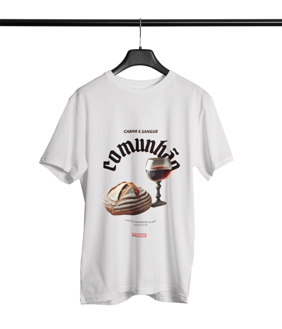 0009 - Camiseta Unissex Comunhão