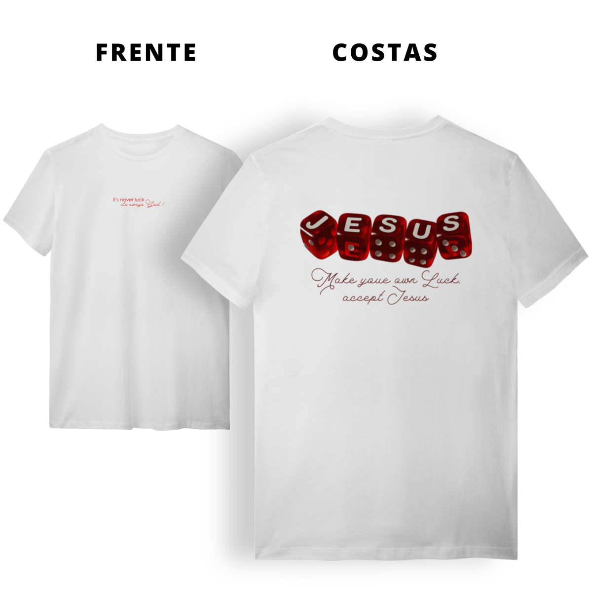 Nome do produto: 0065 - Camiseta Unissex Luck