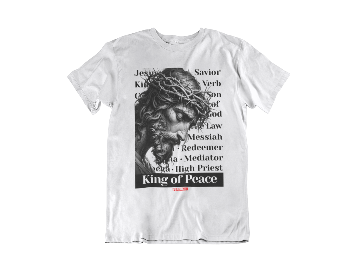 Nome do produto: 0002PS - Camiseta PlusSize King of Peace