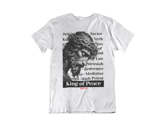 0002PS - Camiseta PlusSize King of Peace